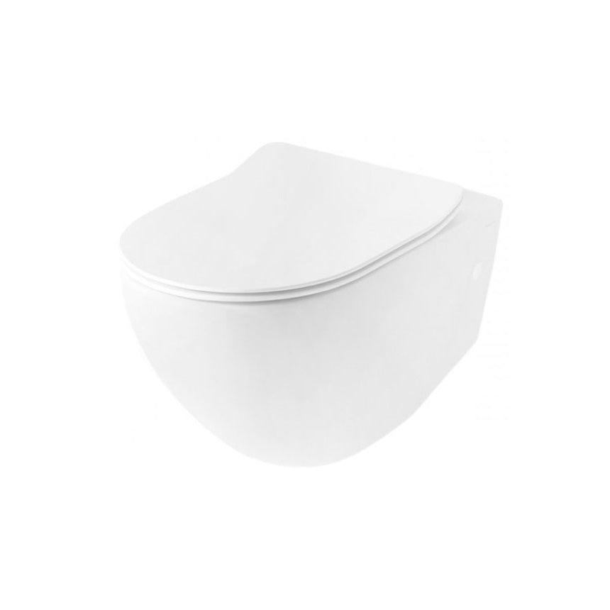 File 2.0 WC Sospeso Rimless Bianco Lucido