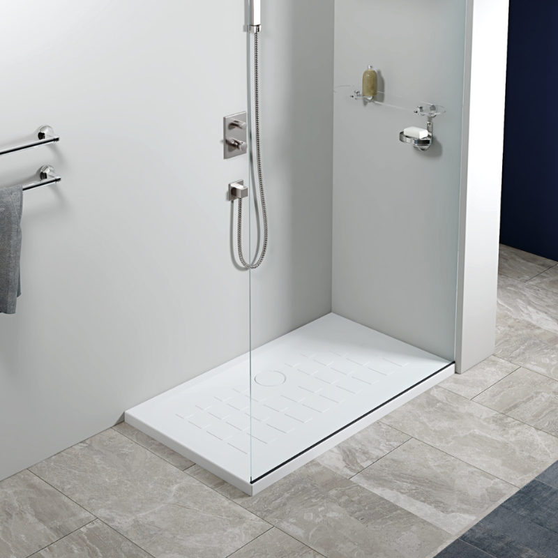 Cube Piatto Doccia Ceramica 70x140x4h Bianco