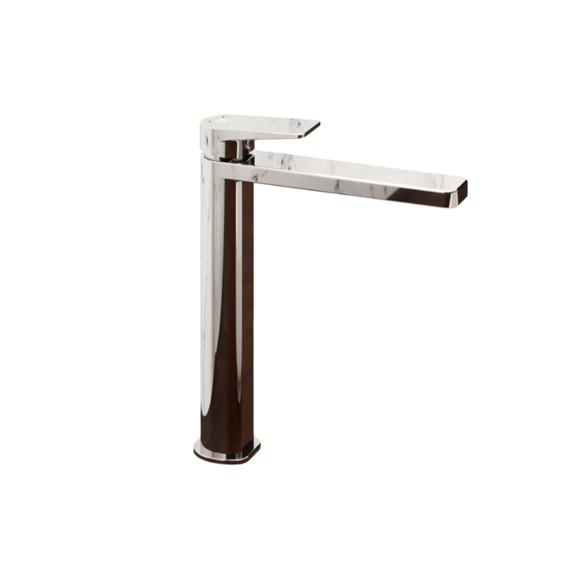 Deck Miscelatore Lavabo Alto Cromo Lucido