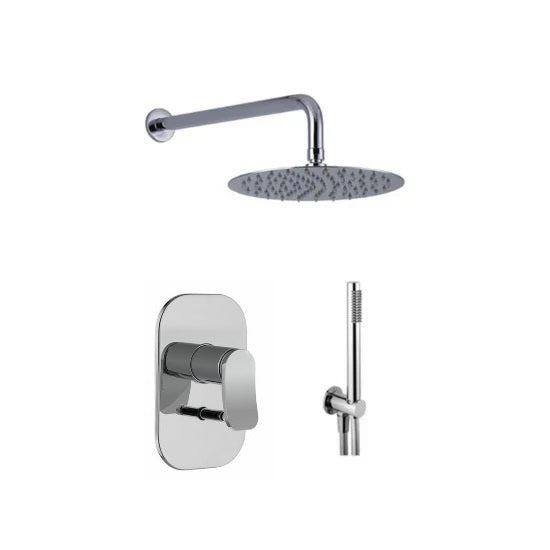 Flo' Set Doccia Completo Cromo Lucido