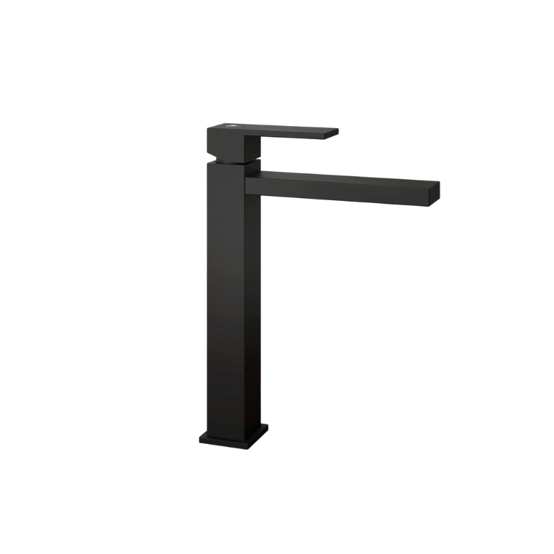 Faro Miscelatore Lavabo Alto Carbon