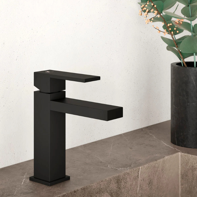 Faro Miscelatore Lavabo Carbon