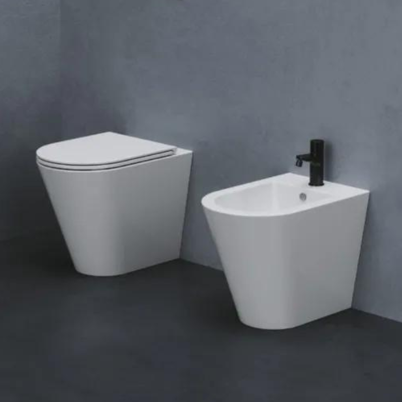 Forma Bidet Filo Parete Bianco Lucido