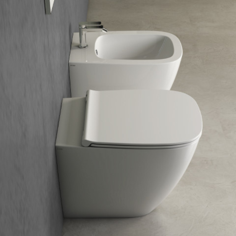 Genesis Copriwater Soft Close Bianco