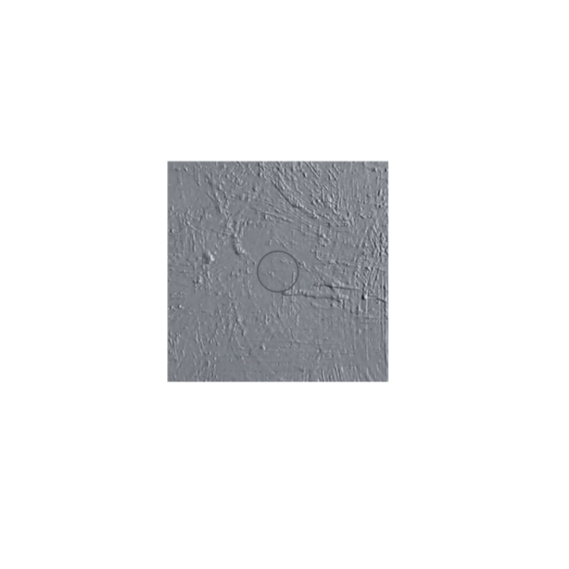 LeMalte Piatto Doccia Ceramica 90x90xh3 Grigio