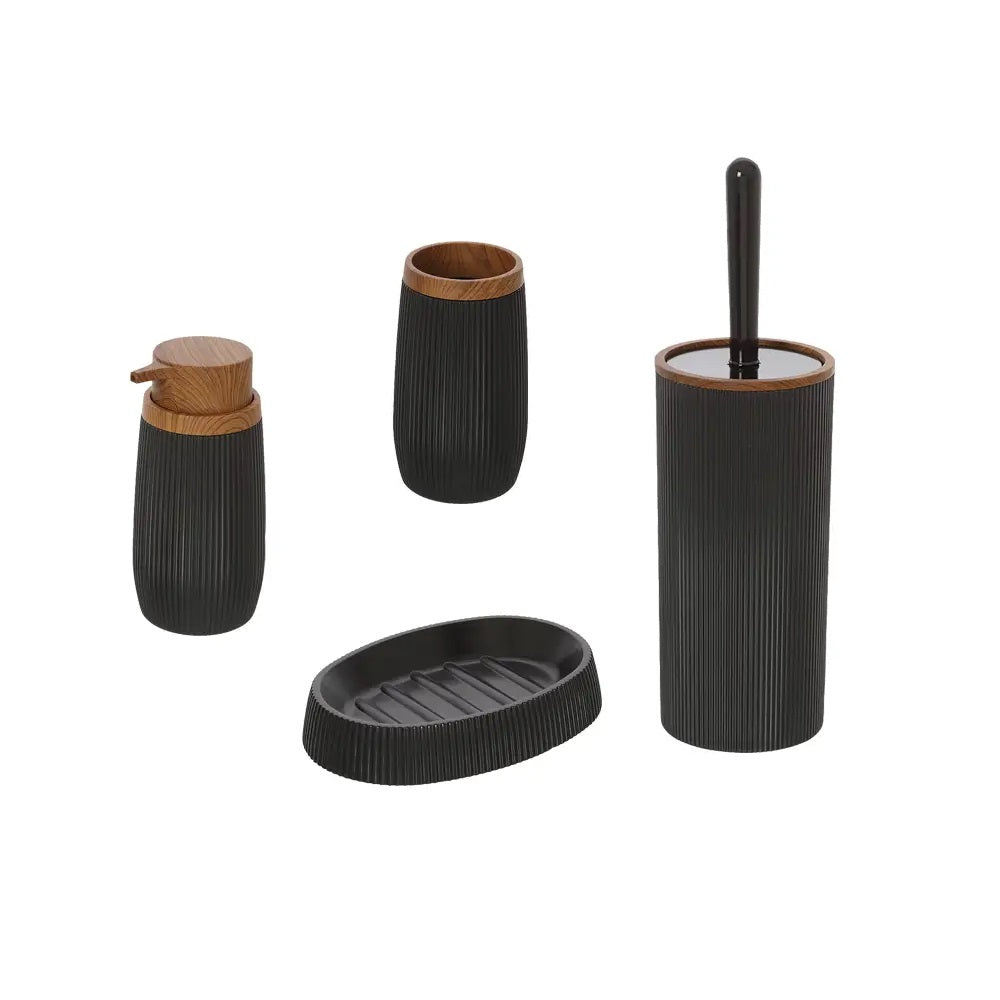 London Set appoggio Nero Matt