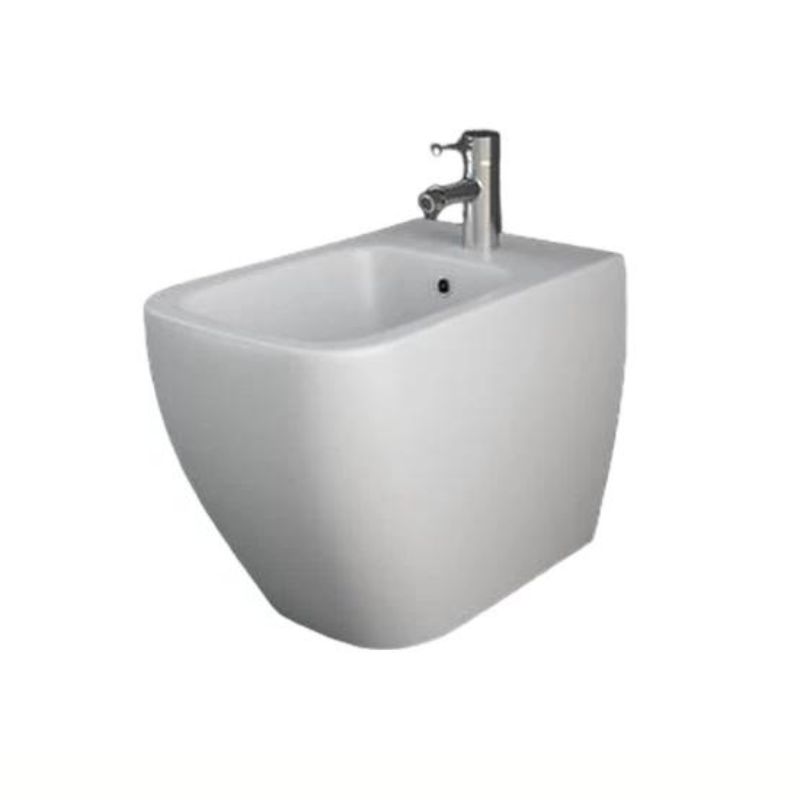 Metropolitan Bidet Filo Parete Bianco Lucido