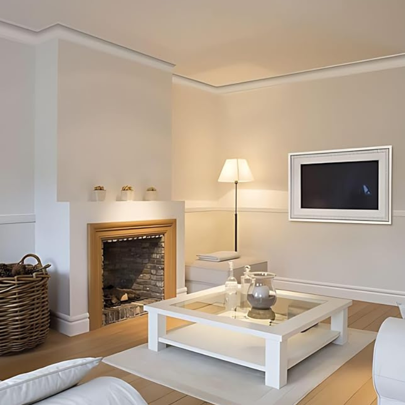 Orac Battiscopa SX137 Polimero 2000x100x15