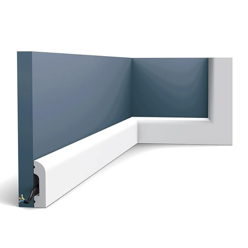 Orac Battiscopa SX182 Polimero 2000x50x13