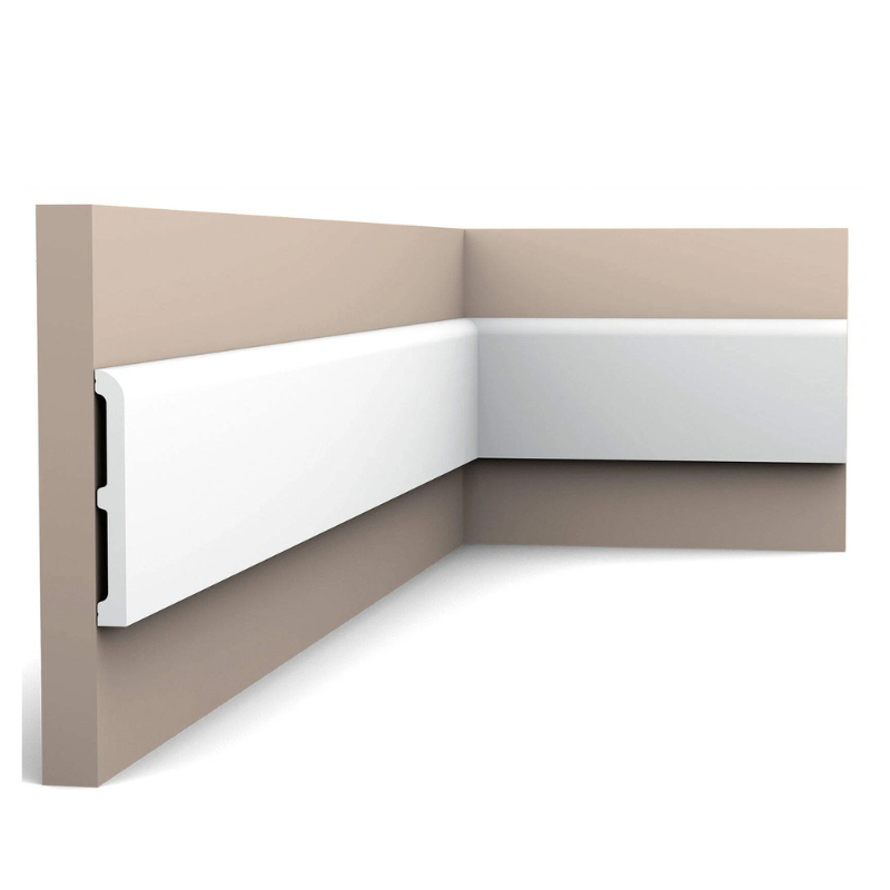 Orac Battiscopa SX184 Polimero 2000x110x13