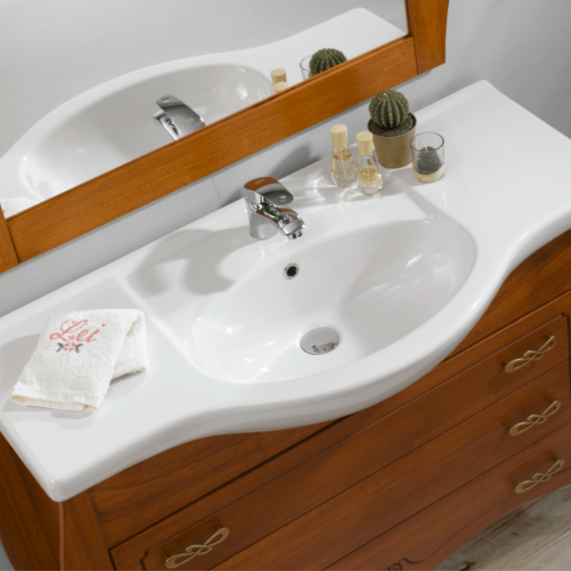 Pechino 105 Mobile Bagno Terra Noce