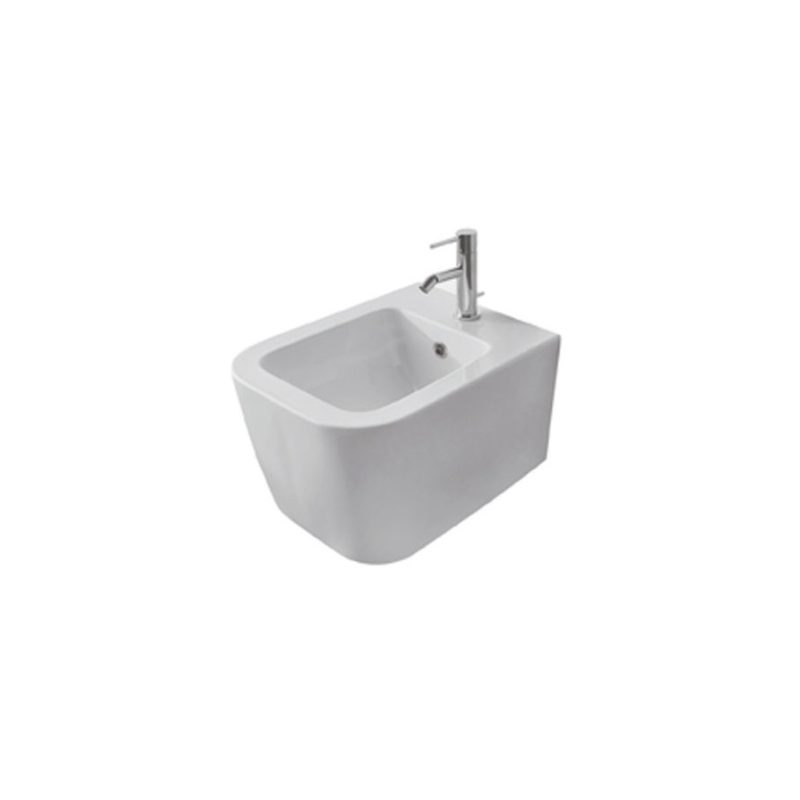 Stone Bidet Sospeso Bianco Lucido